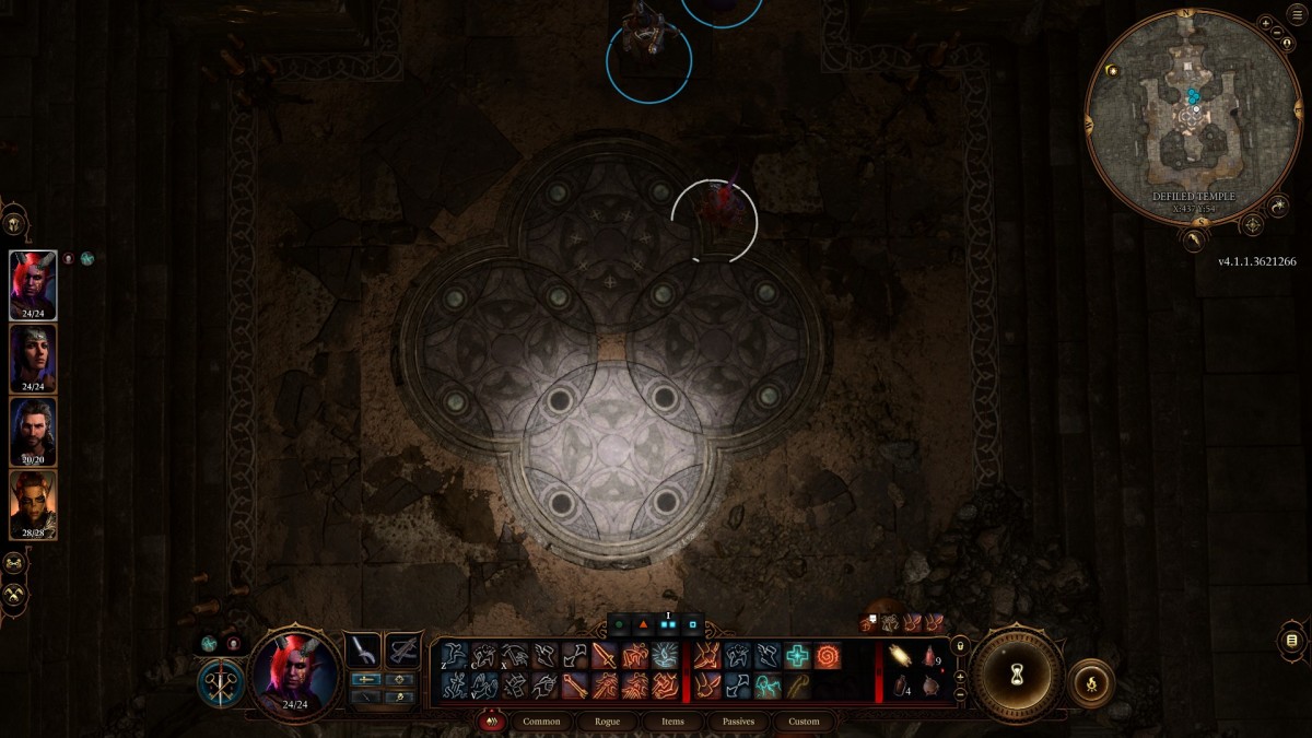 Baldur's Gate 3 stone dial puzzle solution